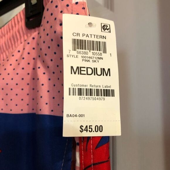 CLUB ROOM - NWT - M Sz M Swim Trunks w/Quick Dry Fabric & Built-In Liner. - Picture 8 of 15